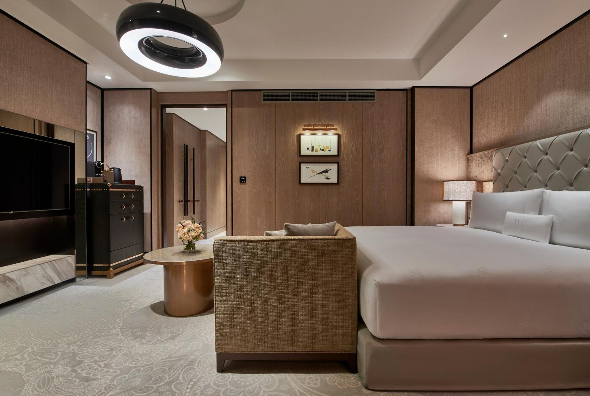 Waldorf Astoria Dubai International Financial Centre Hotell Exteriör bild Deluxe Suite