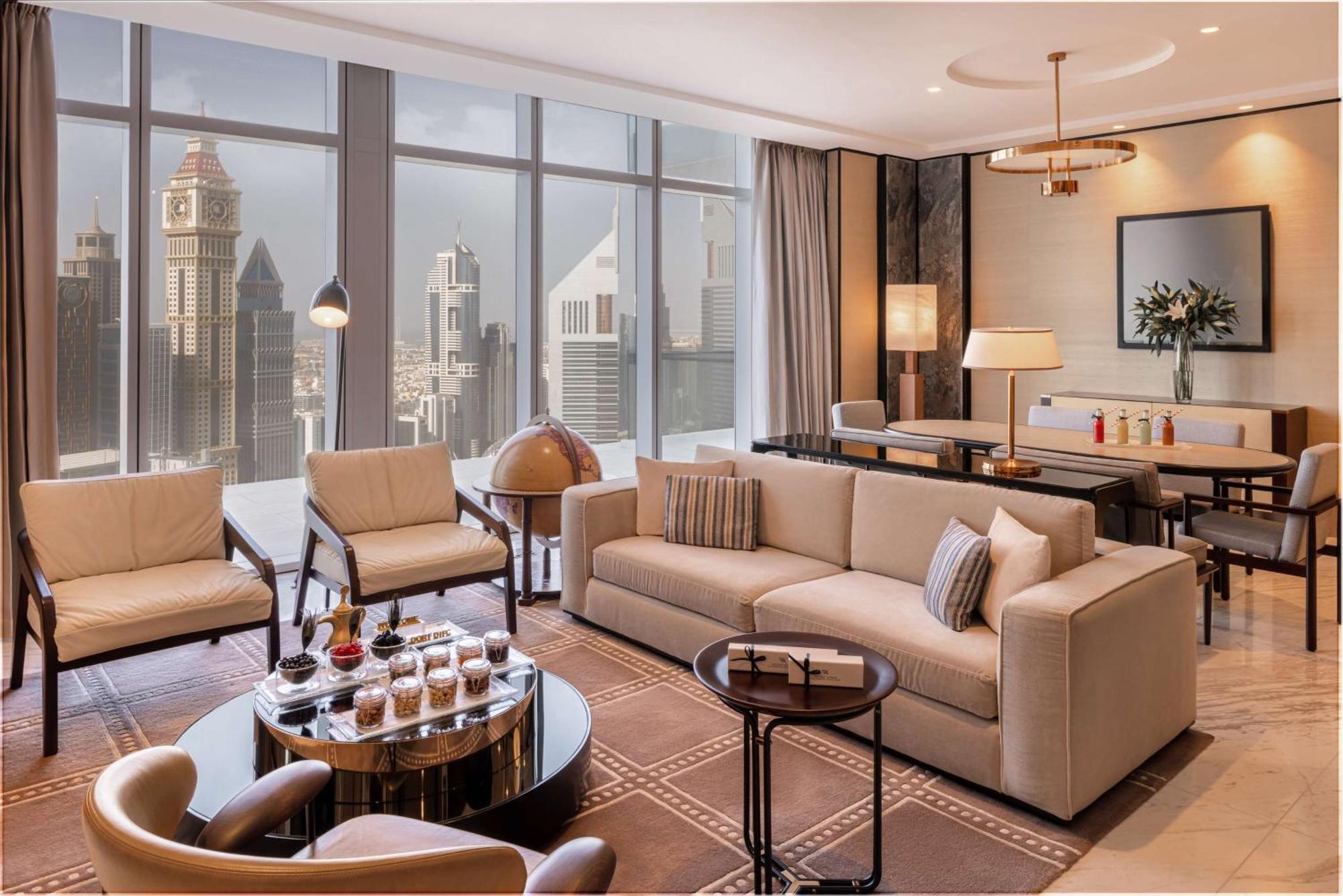 Waldorf Astoria Dubai International Financial Centre Hotell Exteriör bild