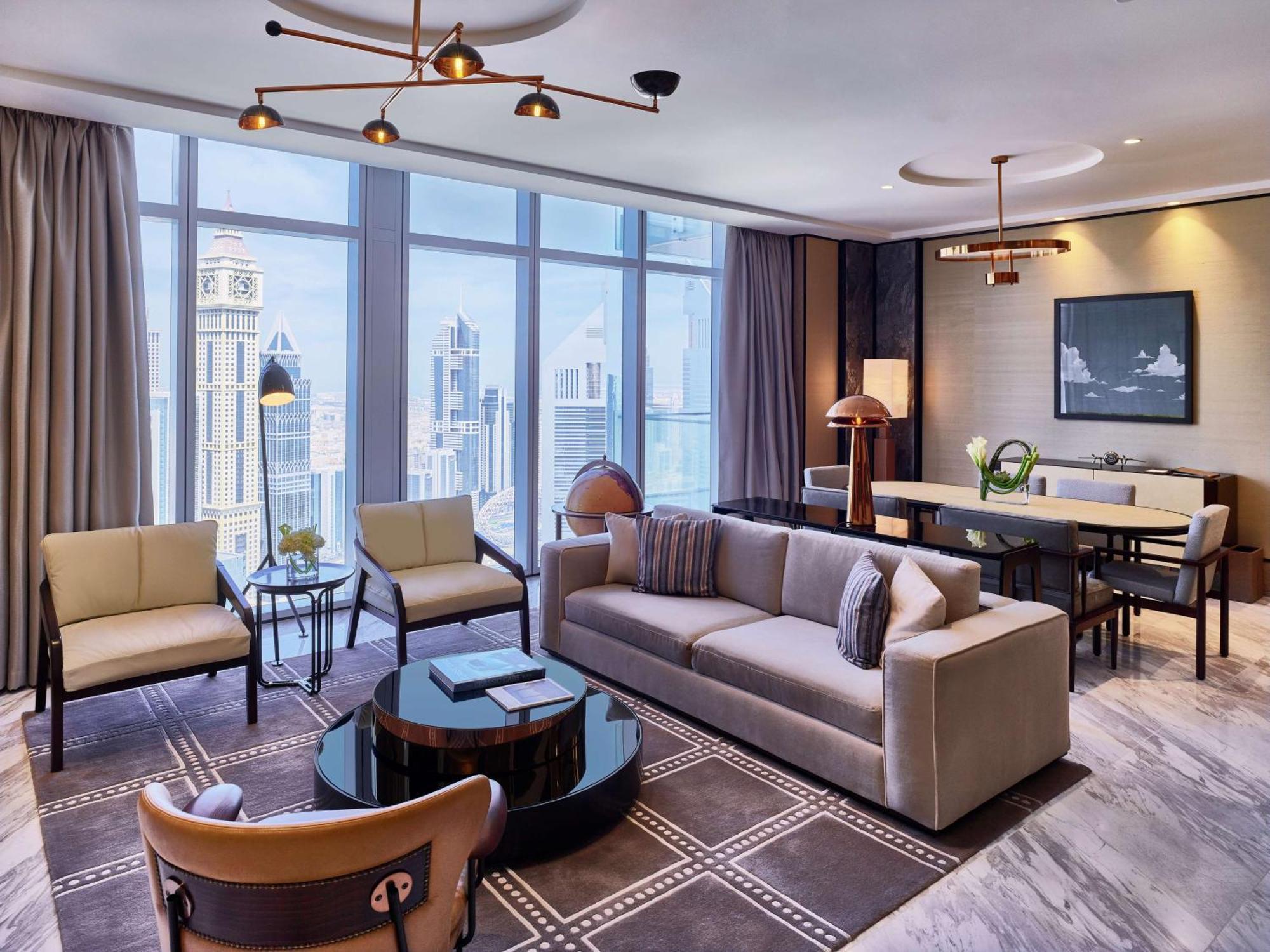 Waldorf Astoria Dubai International Financial Centre Hotell Exteriör bild