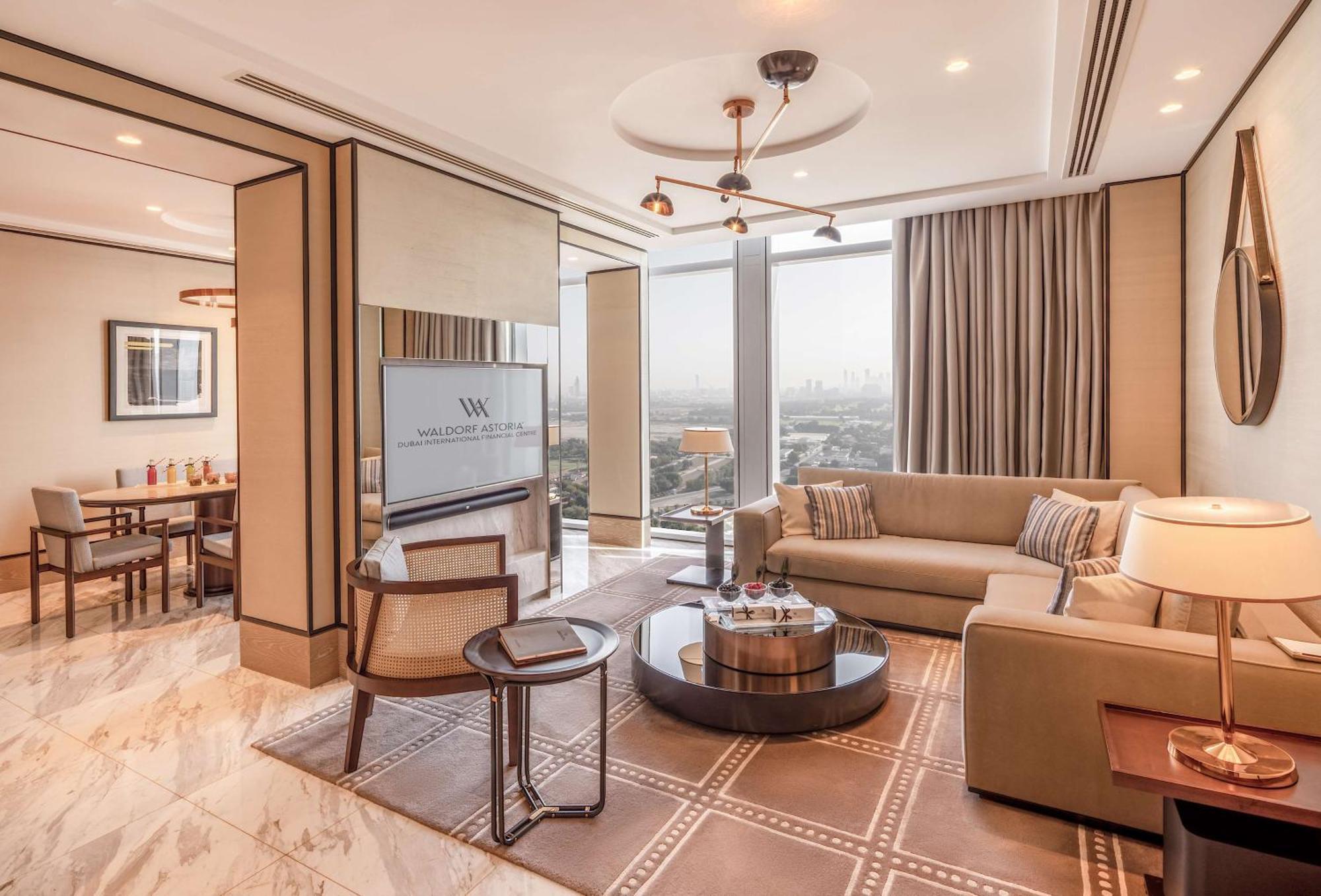 Waldorf Astoria Dubai International Financial Centre Hotell Exteriör bild