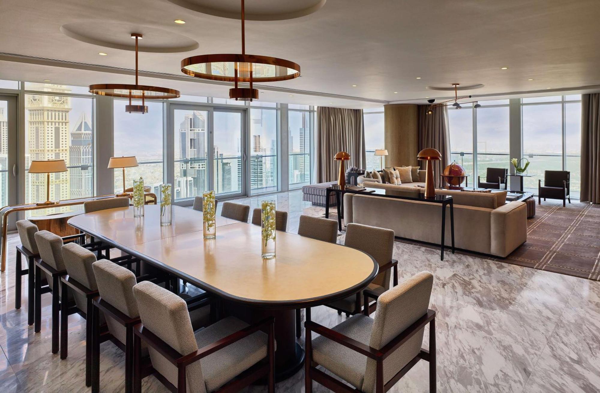 Waldorf Astoria Dubai International Financial Centre Hotell Exteriör bild