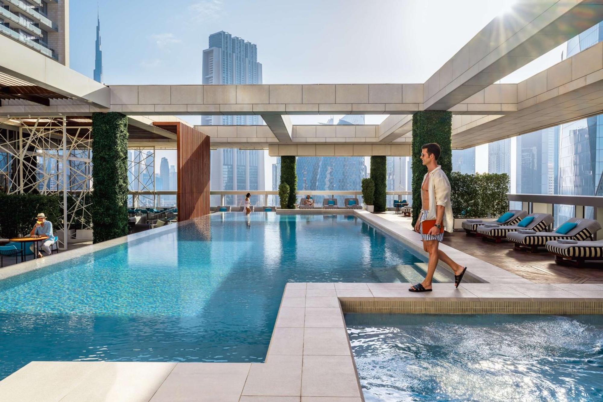Waldorf Astoria Dubai International Financial Centre Hotell Exteriör bild