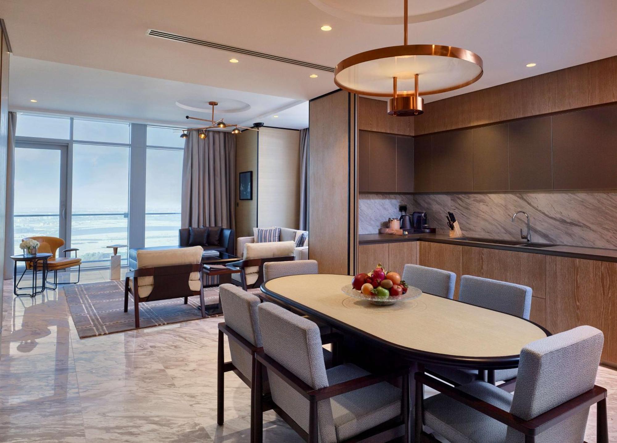 Waldorf Astoria Dubai International Financial Centre Hotell Exteriör bild